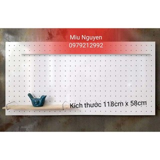 Bảng Pegboard 118cm x58cm