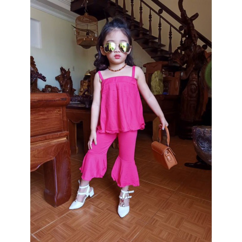 set bộ hài dây quần ống loe ( ảnh thật ) | BigBuy360 - bigbuy360.vn