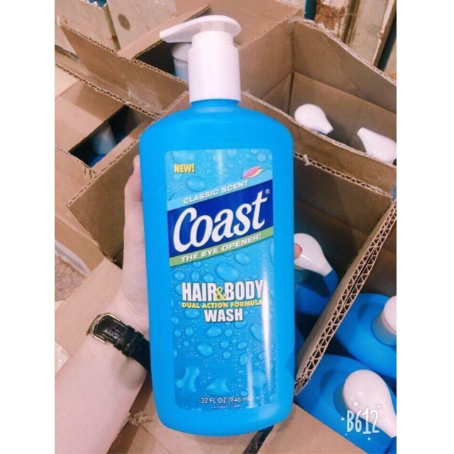 🧔🏻💦Sữa tắm gội cho nam Coast Hair and Body Wash