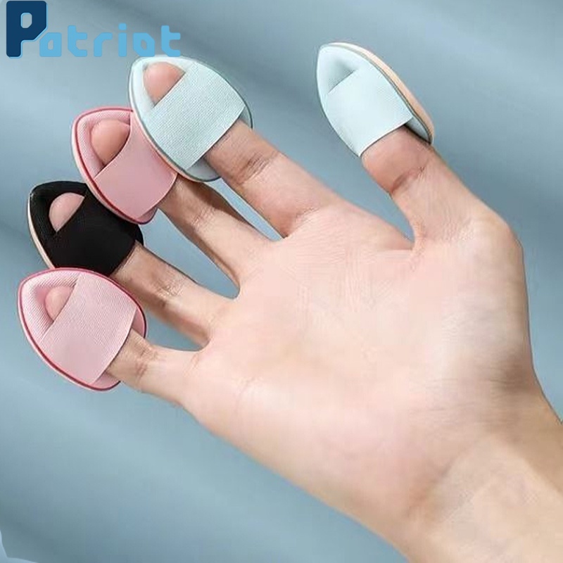 [Hàng mới về] Mút trang điểm đeo ngón tay màu sắc ngọt ngào tiện dụng