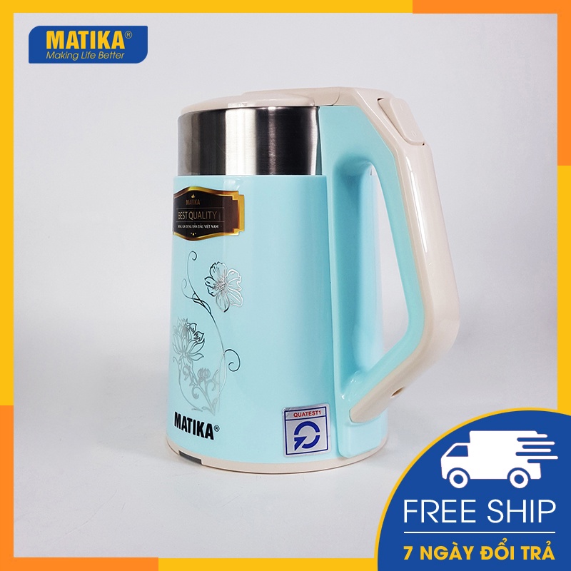 Ấm Siêu Tốc MATIKA 2.3L Xanh Ngọc MTK-26