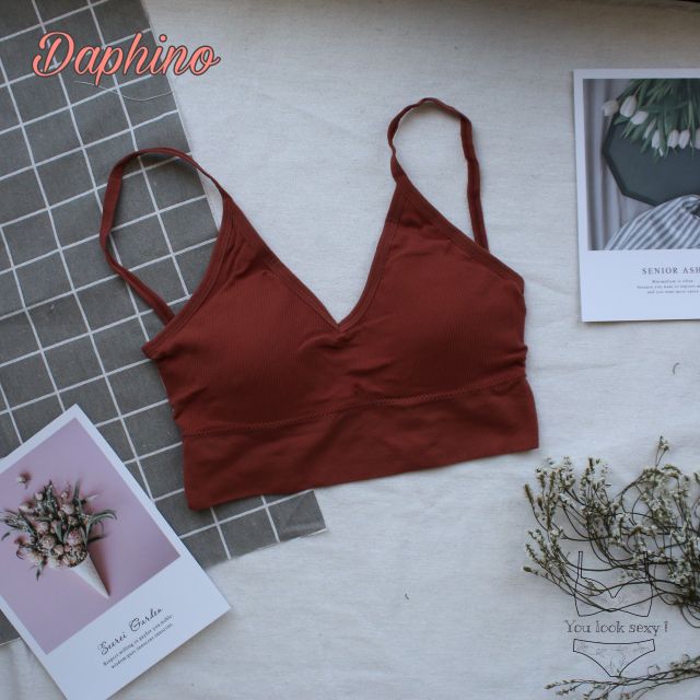 Áo bra nữ - áo bra len gân tăm chất đẹp 2 dây hở lưng siêu hot ABU2 | BigBuy360 - bigbuy360.vn