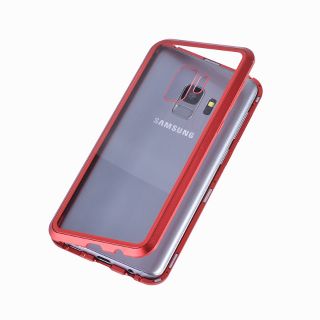 Ốp lưng magnetic case galaxy s9, s9 plus viền kim loạ
