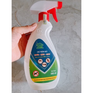 Xịt Muỗi, kiến, gián thảo mộc 500ml