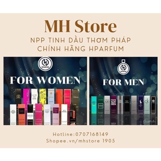 Dầu thơm mini pháp hparfum chính hãng(Inbox chọn mùi)