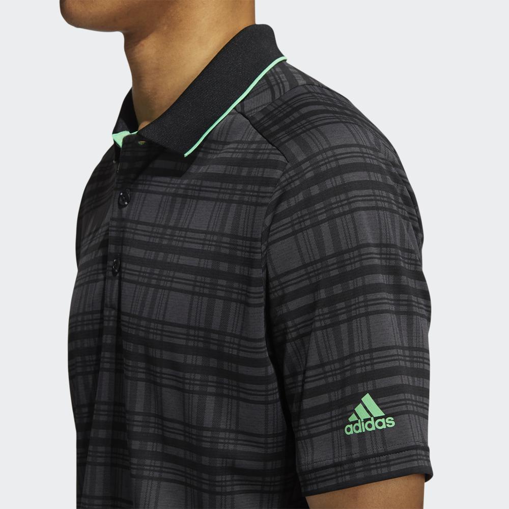 Áo Polo adidas GOLF Nam Áo Polo Statement No-Show Primegreen Màu xám GU5080