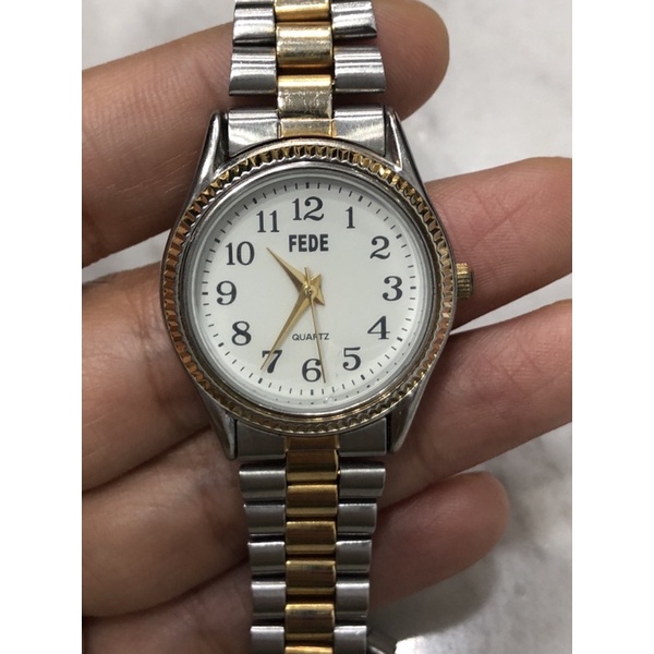 ĐỒNG HỒ SI NHẬT CHÍNH HÃNG DÂY INOX DÀNH CHO NỮ - THƯƠNG HIỆU FEDE