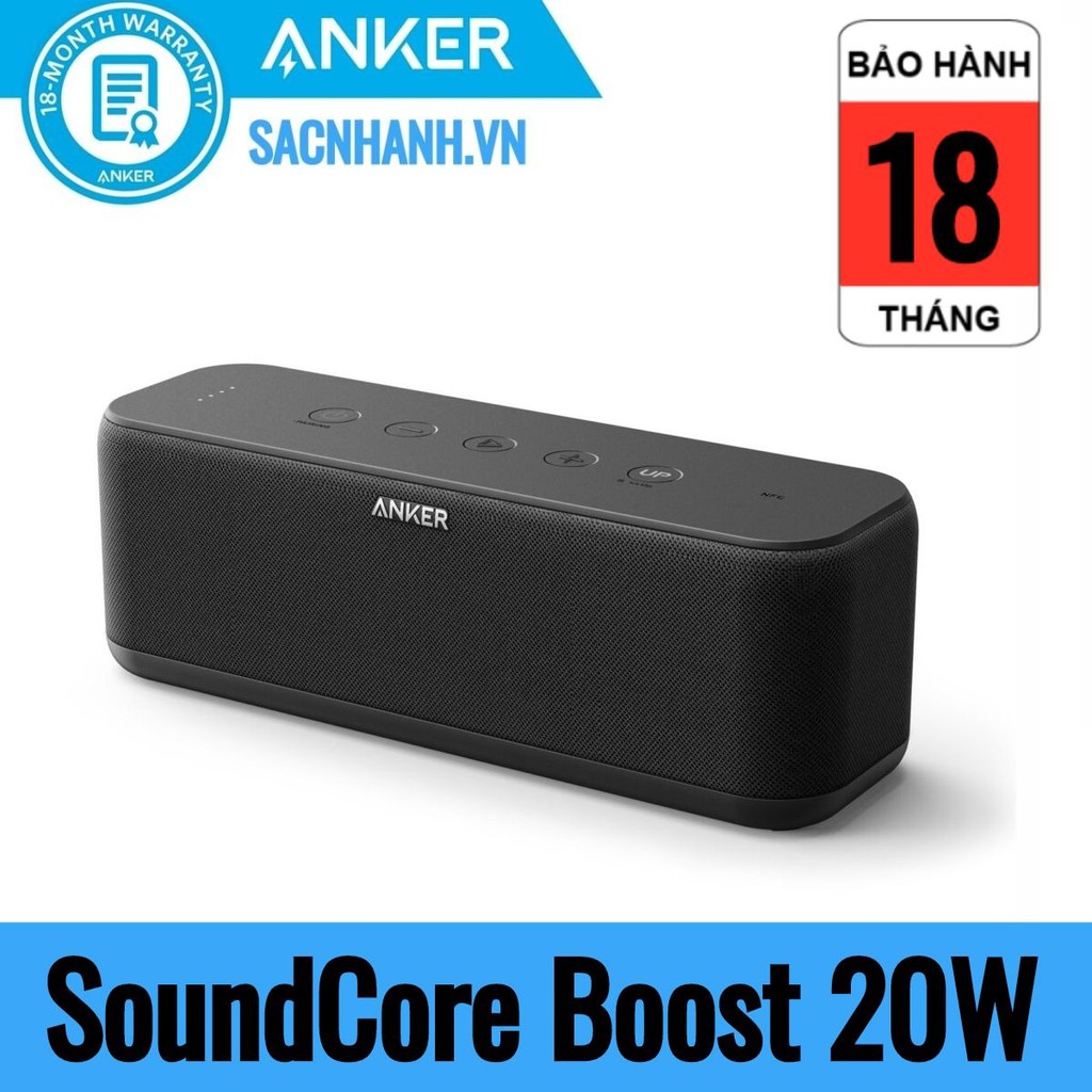 Loa Bluetooth Anker SoundCore Boost 20W - A3145