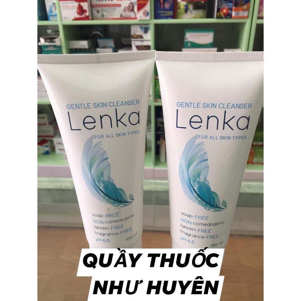 sữa rửa mặt lenka tuýp to 150ml