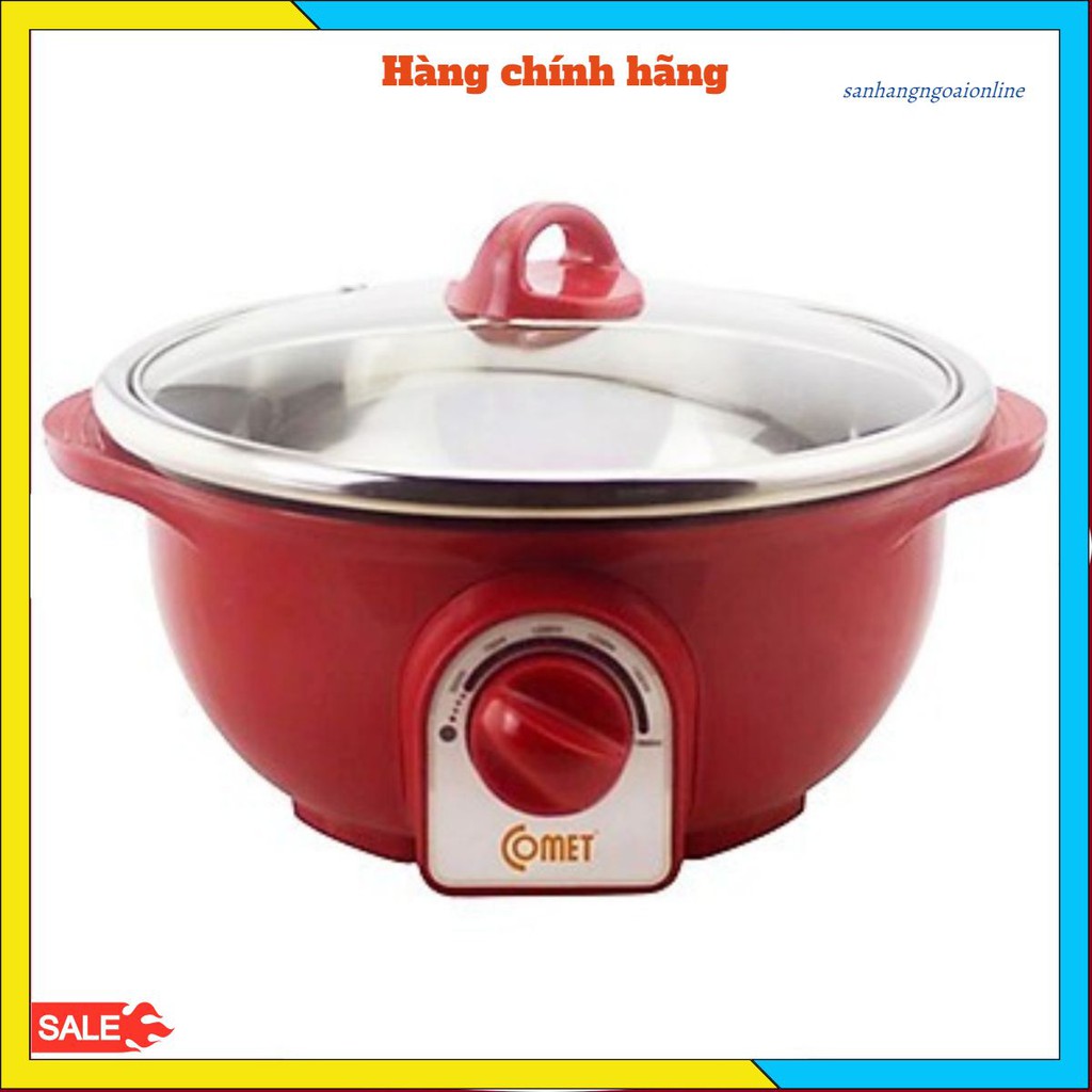 Nồi lẩu điện đa năng Comet CM7738 - Hàng chính hãng