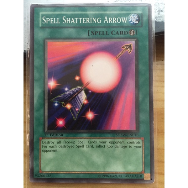 Thẻ bài yugioh : Spell Shattering Arrow - SDZW-EN018