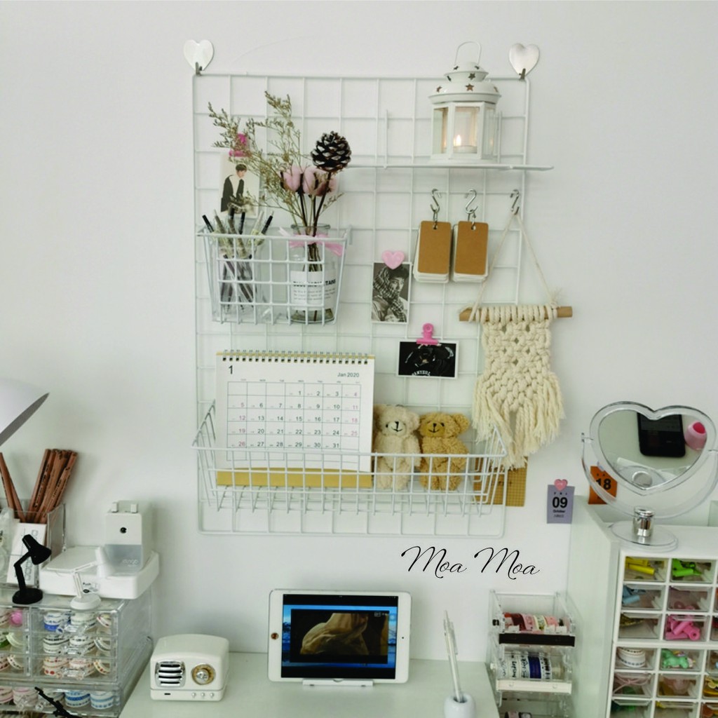 KHUNG SẮT LƯỚI DECOR PHÒNG