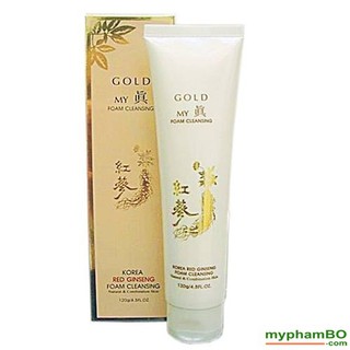 Sữa rửa mặt sâm đỏ, sâm vàng Hàn Quốc