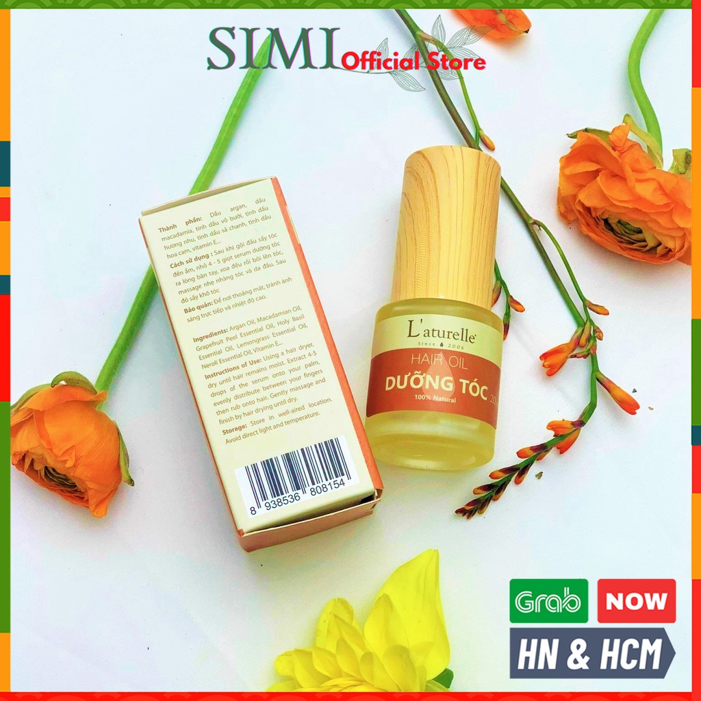 Dầu dưỡng tóc Laturelle suôn mượt serum tinh dầu bưởi macadamia argan 20ml | BigBuy360 - bigbuy360.vn