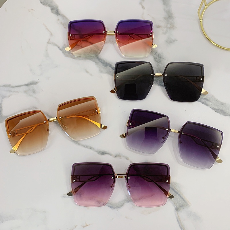 Kính Mát Gọng Vuông Thời Trang Cho Nam Nữ