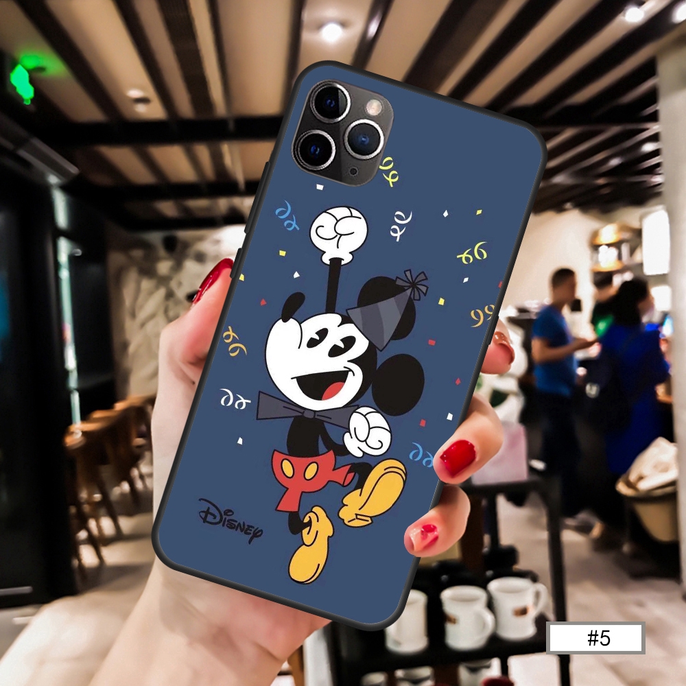 Ốp điện thoại in hình Mickey Minnie dễ thương cho IPhone11 Pro Max Pro 11 XS MAX XR X 7 8 6 Plus 6s