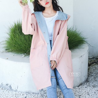 ÁO KHOÁC DÙ FORM HÀN QUỐC (ẢNH THẬT)