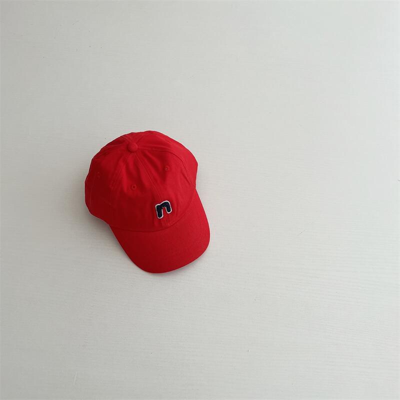 Mũ Lưỡi Trai Màu Trơn In Chữ N Thời Trang Hàn Quốc Dành Cho Trẻ Em