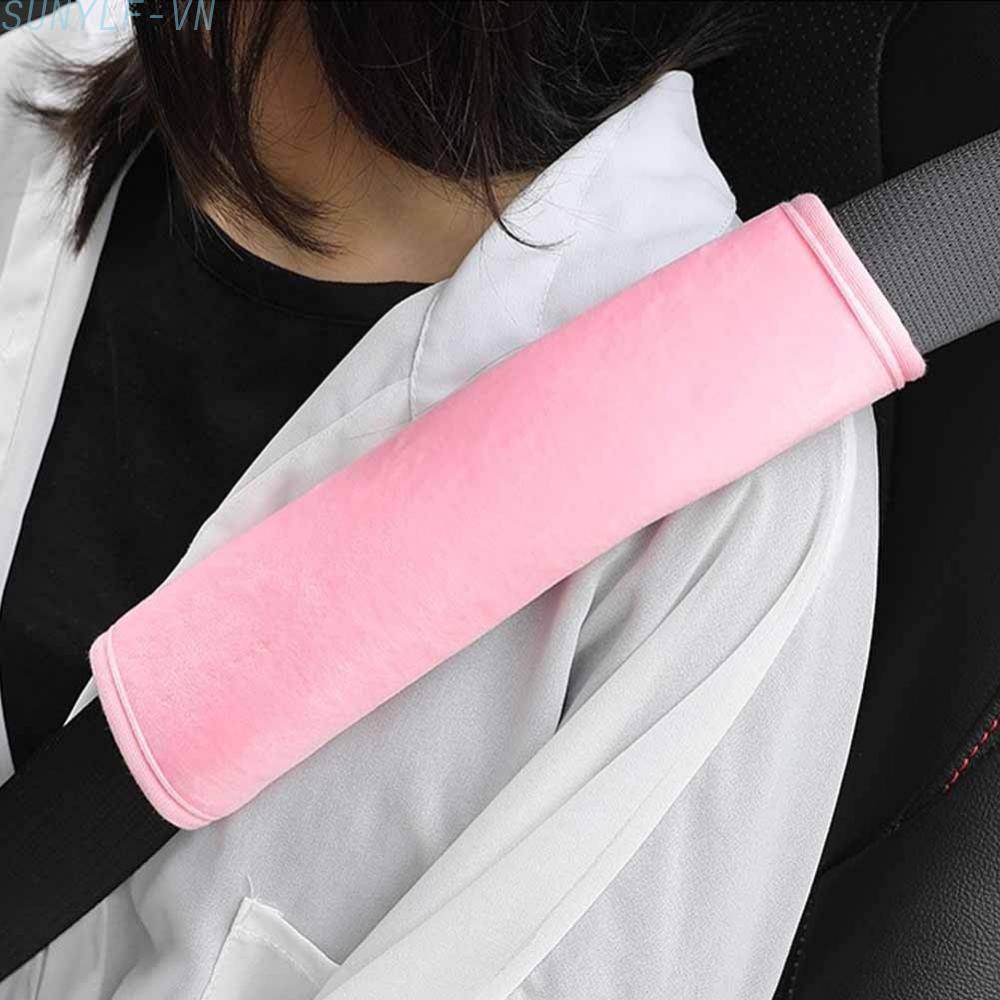 2Pcs Soft Car Safety Seat Belt Covers Shoulder Protection Pad Padding Durable