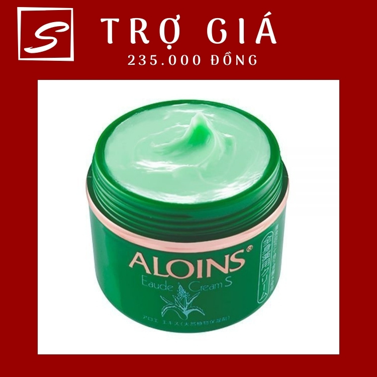 [Auth] - Sẵn - Kem xanh dưỡng da toàn thân Lô hội Aloins Eaude Cream.