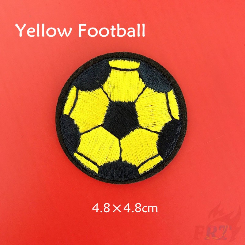 Sticker hình trái banh dùng thêu lên quần áo trang trí