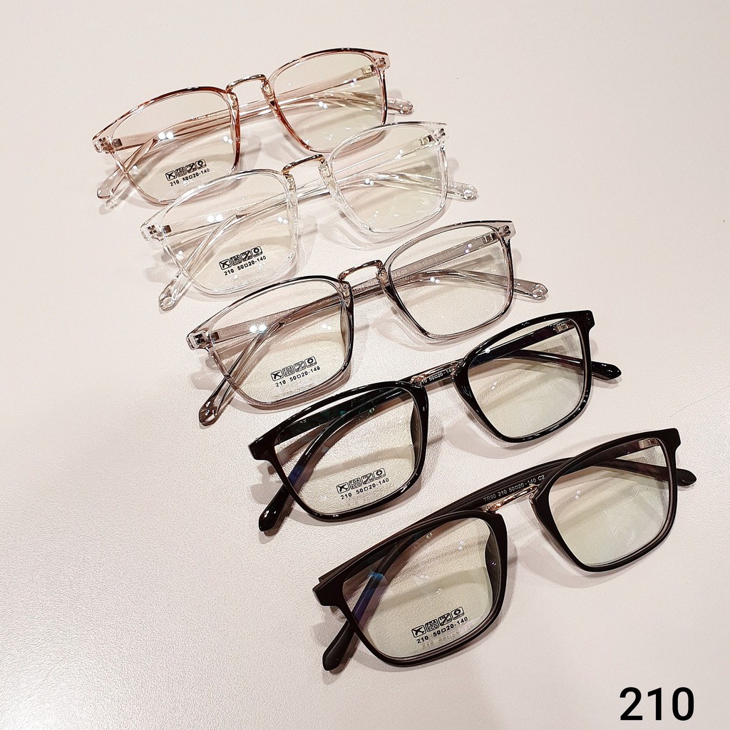 Gọng Kính Cận Thời Trang Nữ Hàn Quốc 210 Gọng Nhựa Dẻo | BigBuy360 - bigbuy360.vn