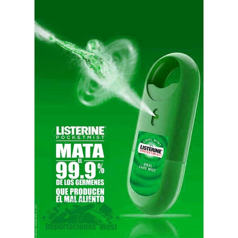 XỊT THƠM MIỆNG LISTERINE FRESHBURST POCKETMIST