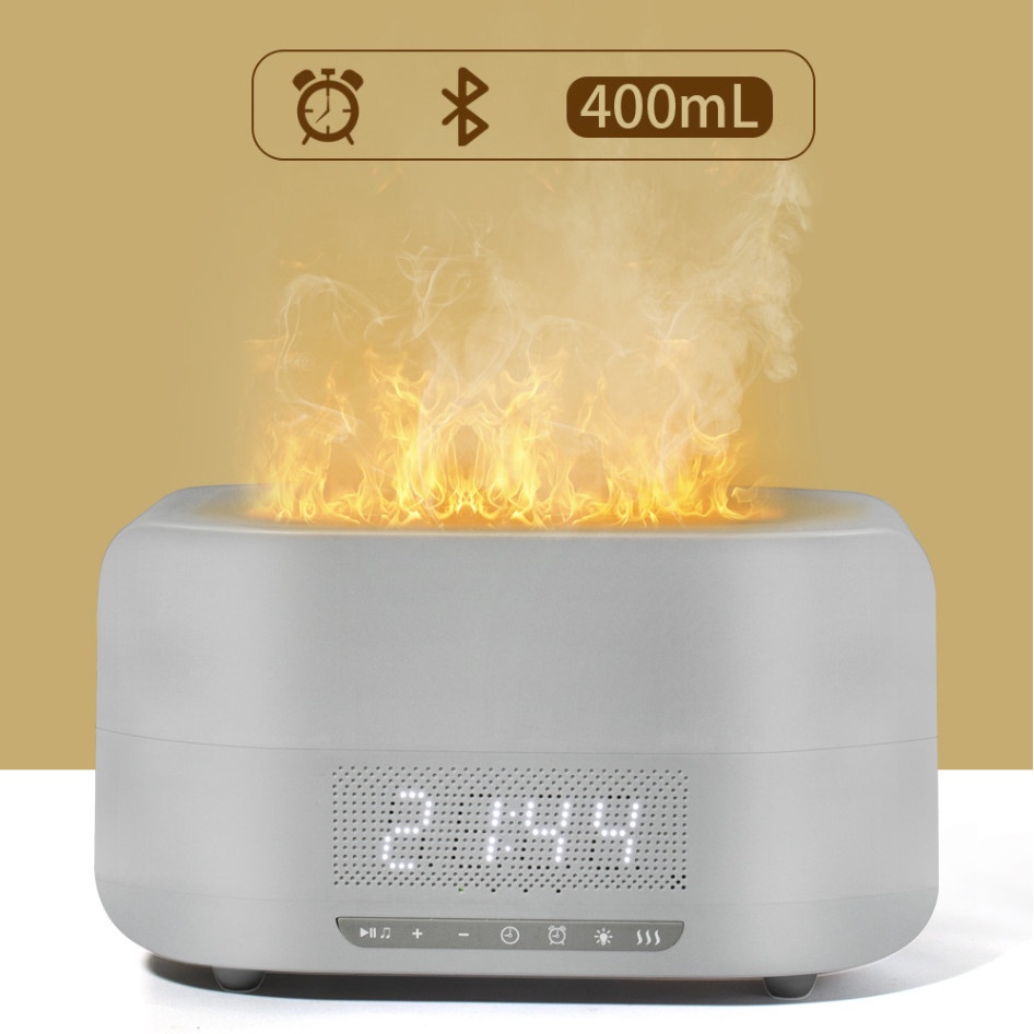Máy xông tinh dầu hình ngọn lửa trang trí và làm thơm phòng sang trọng lịch sự