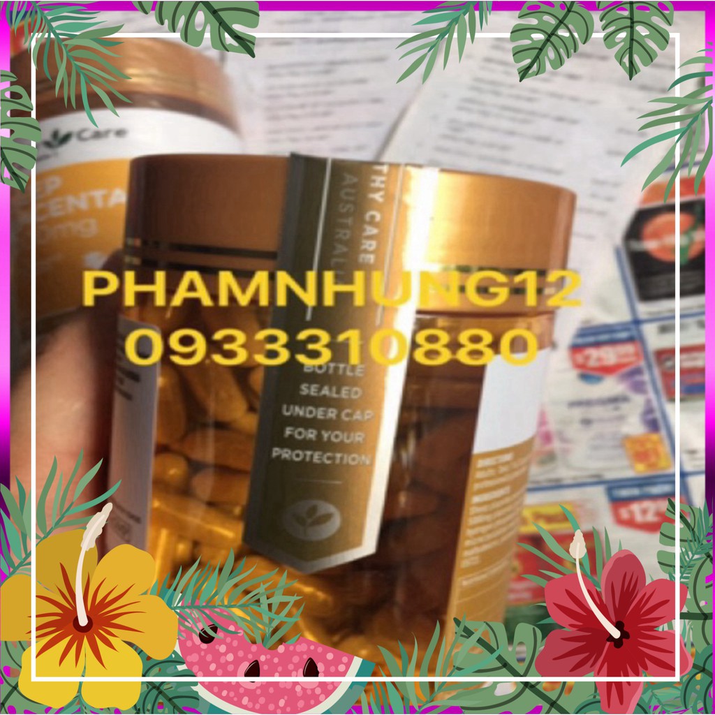 RẺ VÔ ĐỊCH Nhau Thai Cừu Healthy Care 5000mg 100 Viên Của Úc. RẺ VÔ ĐỊCH