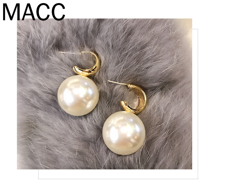 Khuyên tai phối hạt ngọc trai thời trang hoài cổ cho nữ