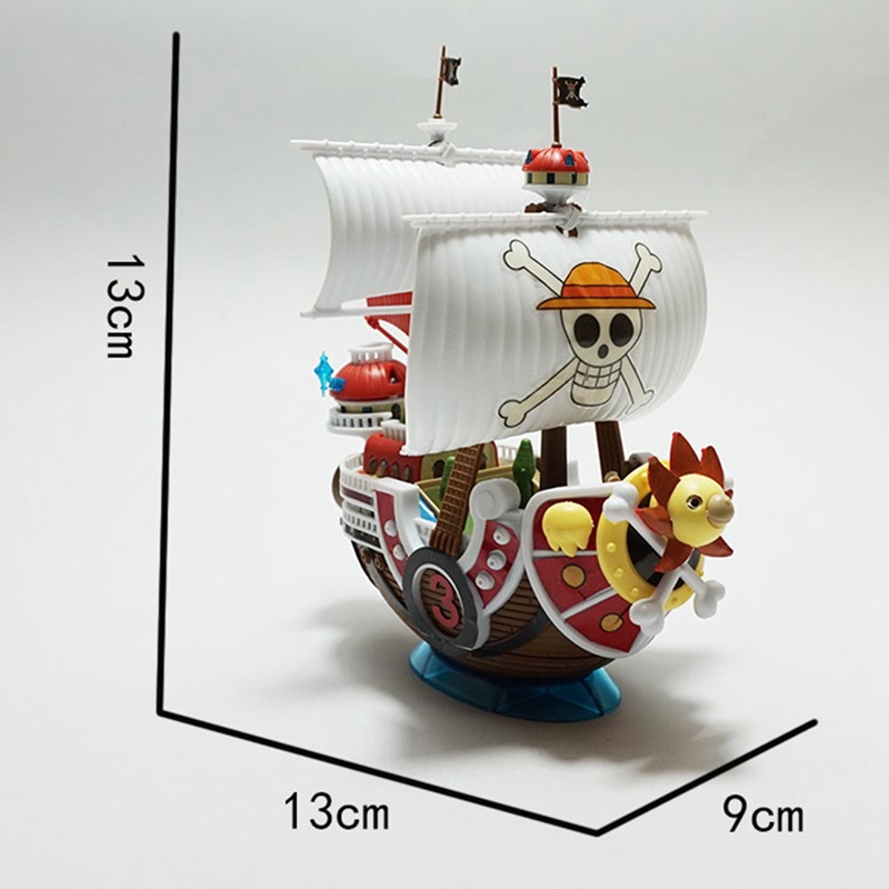 Mô hình 3D kim loại lắp ráp Tàu Đồ chơi mô hình nhân vật trong One Piece