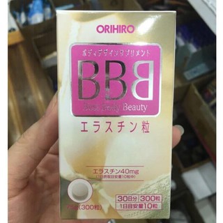 BBB (BEST BEAUTY BODY - ORIHIRO BB) - VIÊN UỐNG NỞ NGỰC SĂN CHẮC CHO PHÁI ĐẸP Nhật bản date 2021