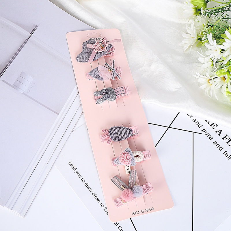 Set 6 Kẹp Tóc Dễ Thương Cho Bé Gái