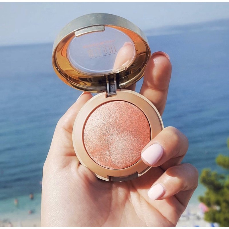 Má hồng Milani Baked Blush màu Luminoso mẫu 2020 (ko kèm cọ và gương)