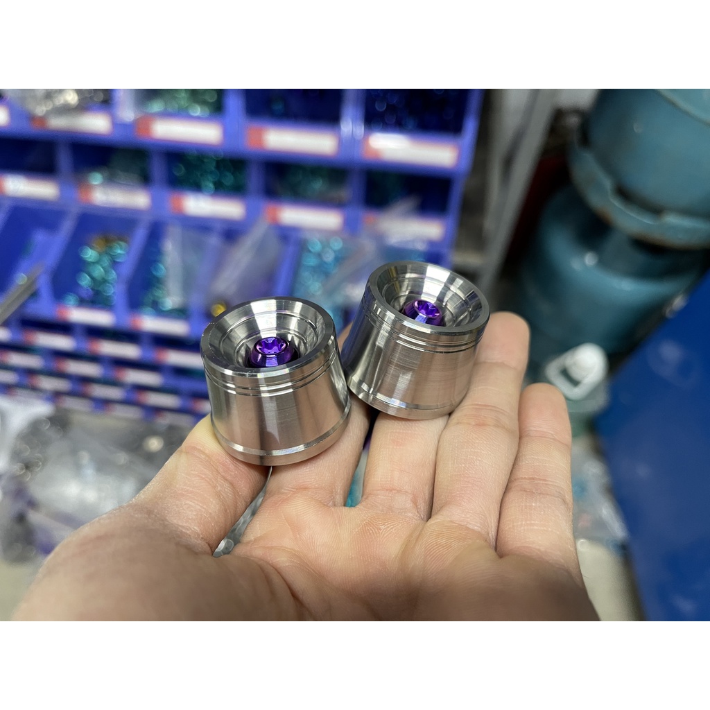 Gù chống rung tay lái inox 304 xịn