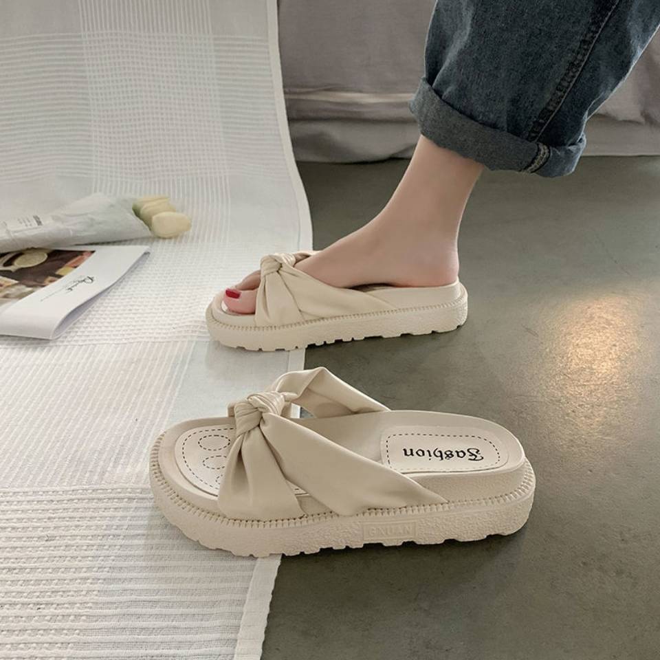 Dép Sandal Đế Dày Mềm Mại Thời Trang Mùa Hè Dành Cho Nữ
