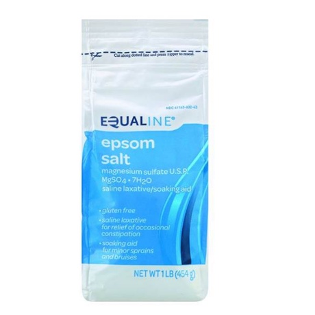 Muối Epsom Salt Nguyên Chất Bổ Sung Magie Equaline 454g