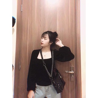 ÁO NHUNG TAY BỒNG