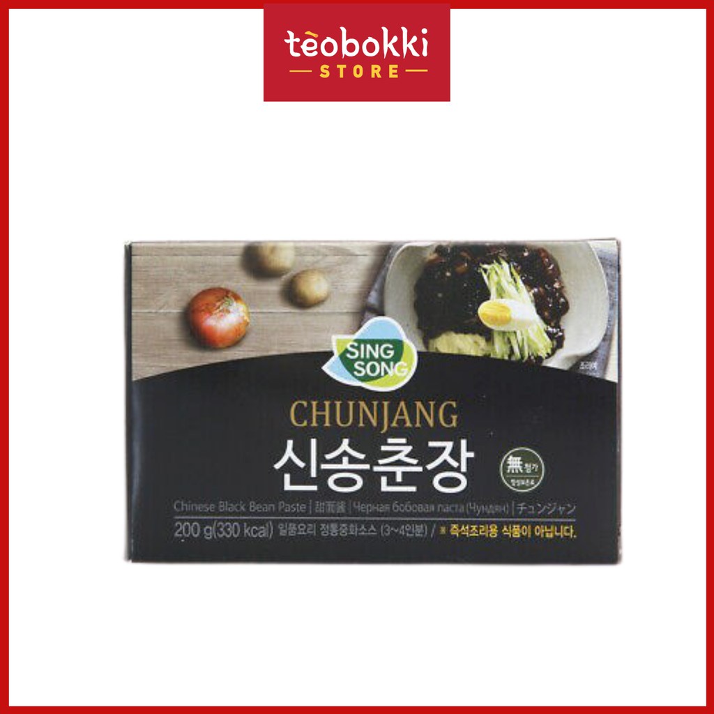 Sốt tương đen chunjang Singsong 200g