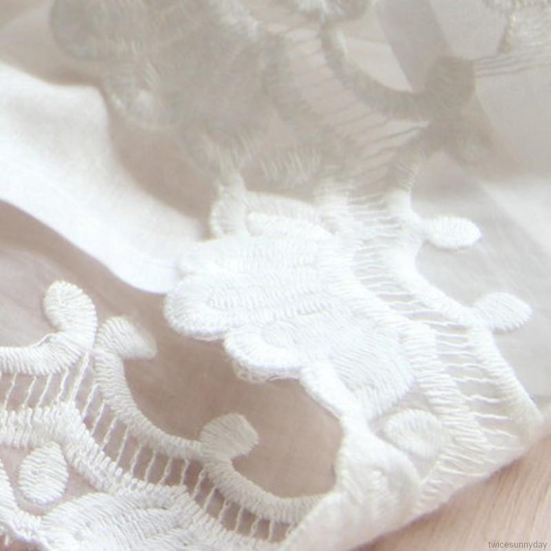 Đầm babydoll phối tay loe đáng yêu cho bé gái