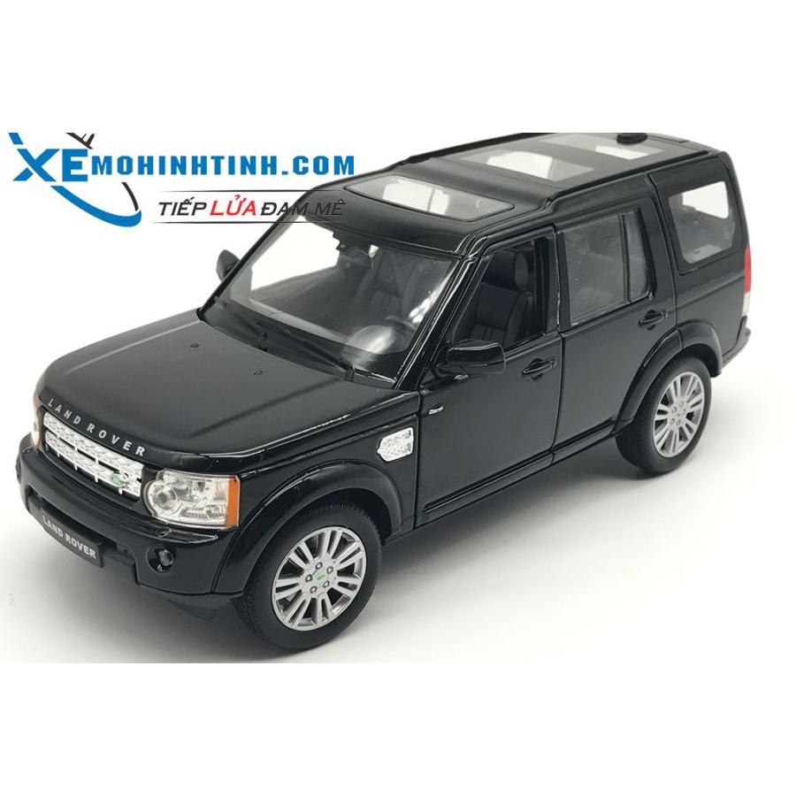 XE MÔ HÌNH LAND ROVER DISCOVERY 4 1:24 (ĐEN)