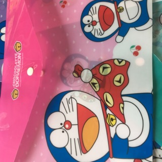 Bìa nút A4 Doraemon - 10 cái