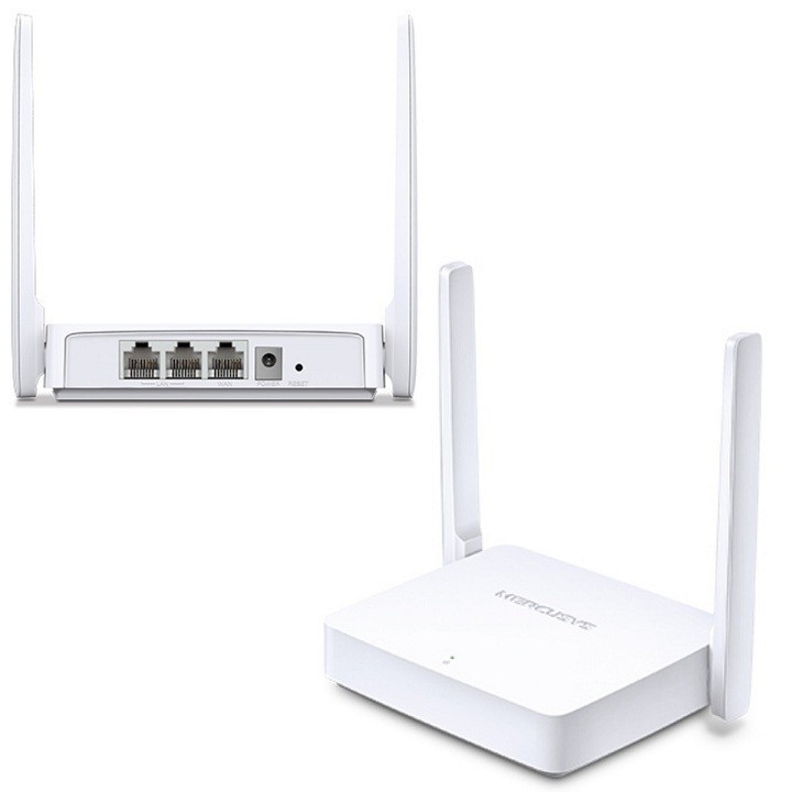 Bộ phát wifi 2 râu Mercusys MW301R,router wifi chính hãng chuẩn N tốc độ cao 300Mbps bảo hành 24 tháng-ZTech