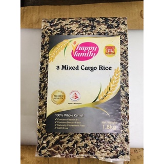 (Gạo Trộn) 3 Mix Cargo Rice 1,8kg