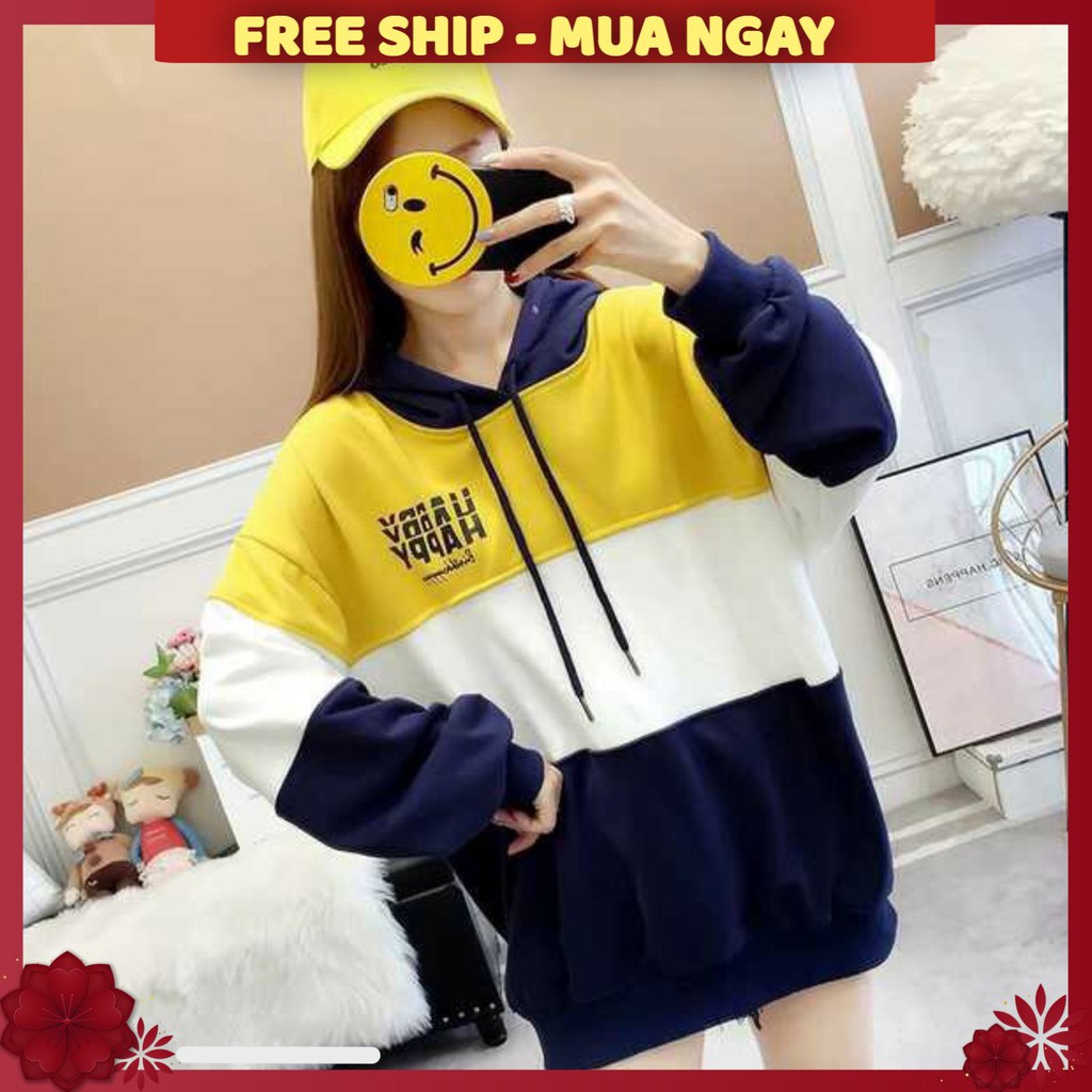 ÁO HOODIE NỮ áo khoác hoodie VẢI NỈ NHIỀU MÀU ( HBBD) AO HOODIE FREE SIZE DƯỚI 60KG | BigBuy360 - bigbuy360.vn