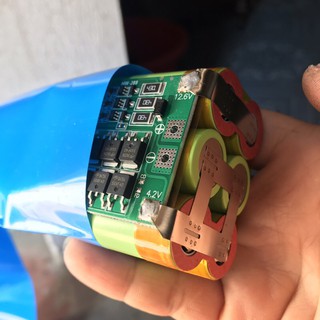 1M màng co nhiệt pin 18650 khổ 90 , đóng pin 3S-2p