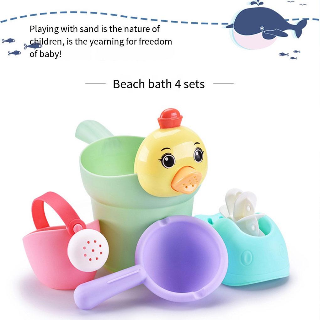 Bộ 11 Món Đồ Chơi Xô Xẻng Xúc Cát Đi Biển / Bể bơi Cho Bé Màu Sắc Ngẫu Nhiên