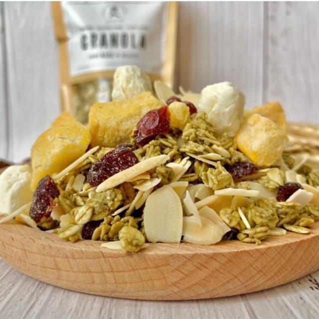 Ngũ Cốc Ăn Kiêng Granola Vị Tảo (tặng sữa tươi khi mua túi 500g)