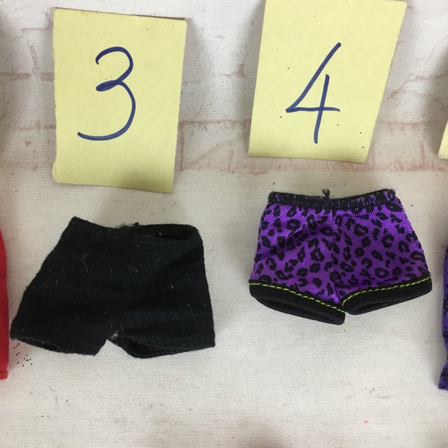 QA M- Quần áo búp bê quái vật MH