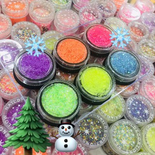 [Dụng cụ trang trí móng]Kim tuyến mix size ( set 6 hủ )